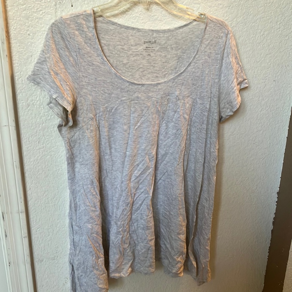 Pure Jill seamed tee petite medium